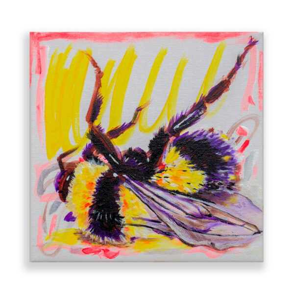 painting of a bumblebee
