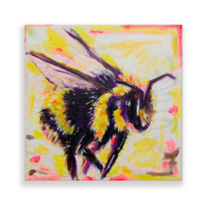 painting of a bumblebee