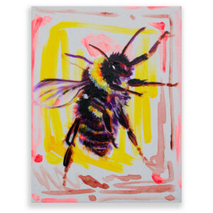 painting of a bumblebee