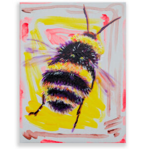 painting of a bumblebee